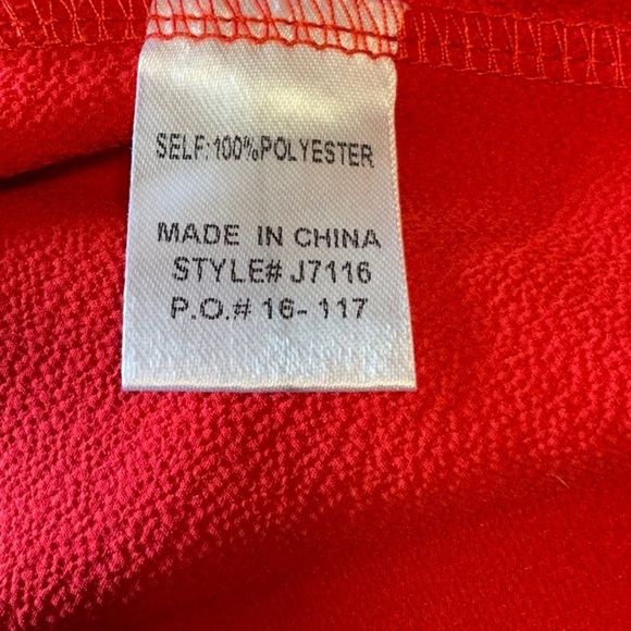 Michele Red Women's Cardigan Sweater - Picture 6 of 7